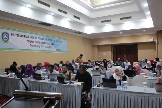 Sinkronisasi dan verifikasi usulan kegiatan bersumber (DAK) bidang Kesehatan Tahun 2020.