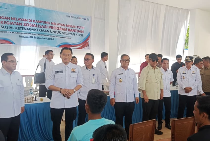 Wagub Nyanyang Dampingi Ketua MPR RI Tinjau Langsung KNMP di Natuna