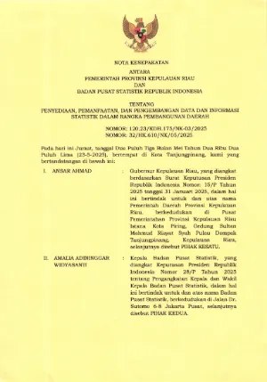 MOU TAHUN 2025