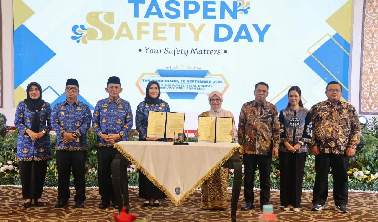 Taspen Safety Day 2026 Digelar di Kepri, Pemprov dan Taspen Group Perkuat Perlindungan ASN