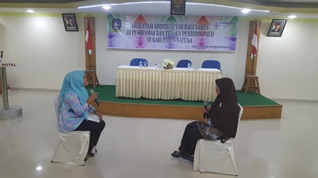 Cegah Keterbelakangan Mental Pada Anak, Dinkes Prov.Kepri adakan Kegiatan Simulasi, Deteksi, Intervensi Dini Tumbuh Kembang (SDIDTK)