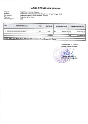 HPS Jaring Udang