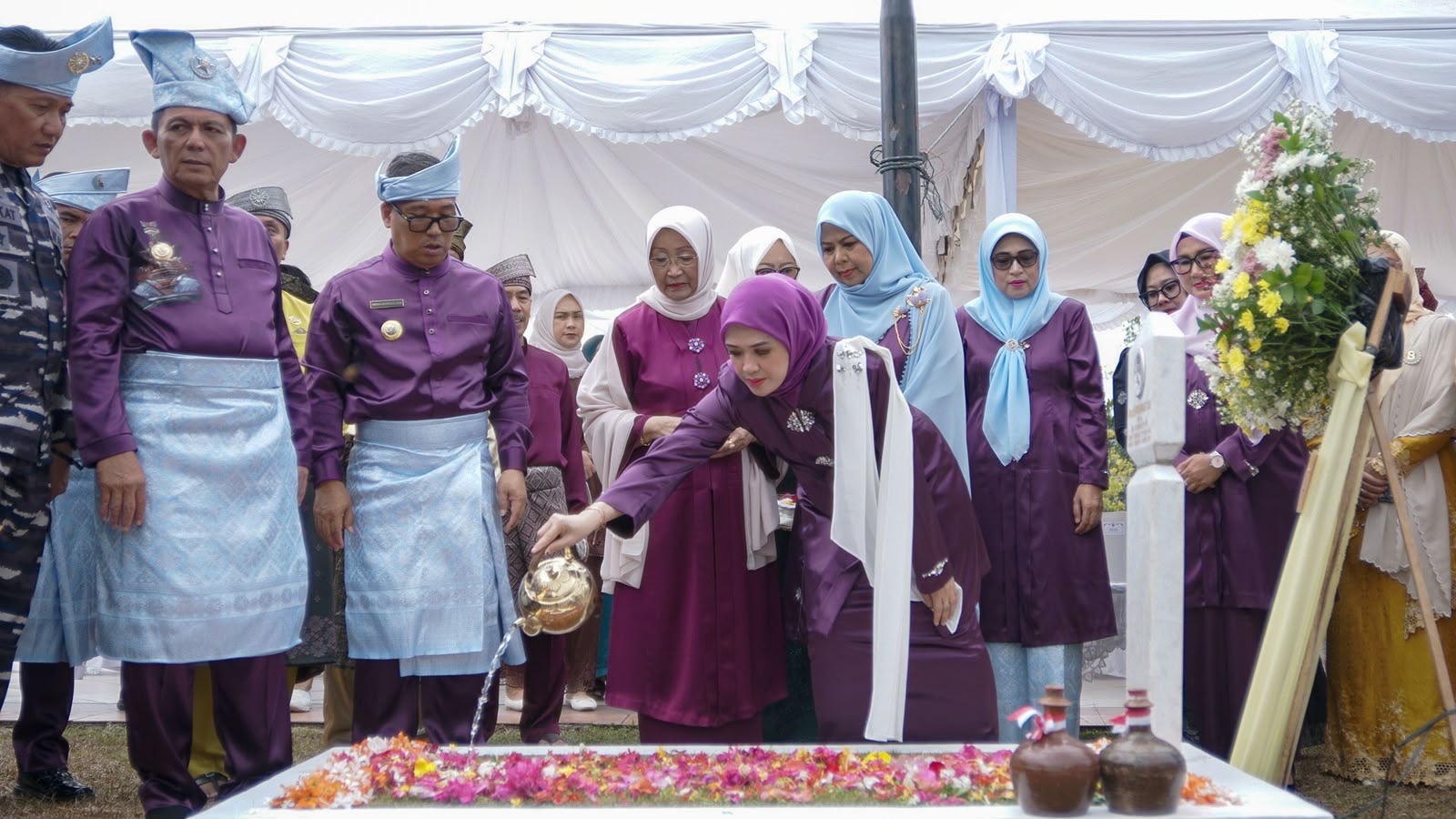 Ziarah Hari Jadi Ke-24 Kepri, Gubernur Ansar Kenang Jasa Para Pejuang