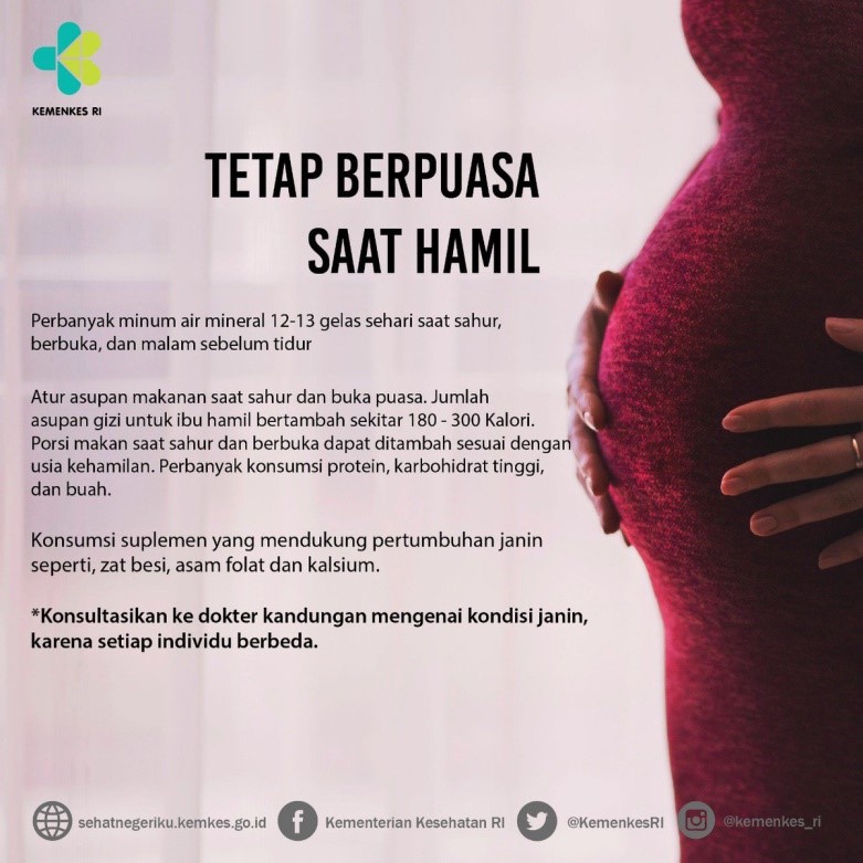 Tips Berpuasa Bagi Ibu Hamil