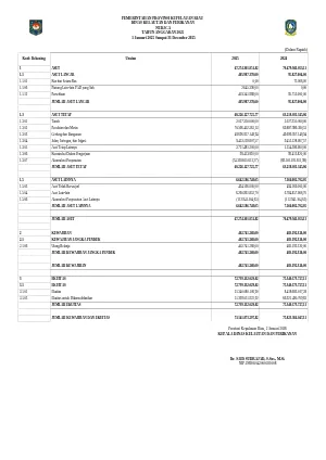 NERACA KEUANGAN 2025