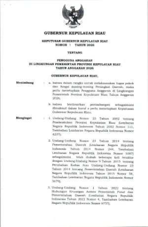 SK NOMOR 3 TAHUN 2026 - PA