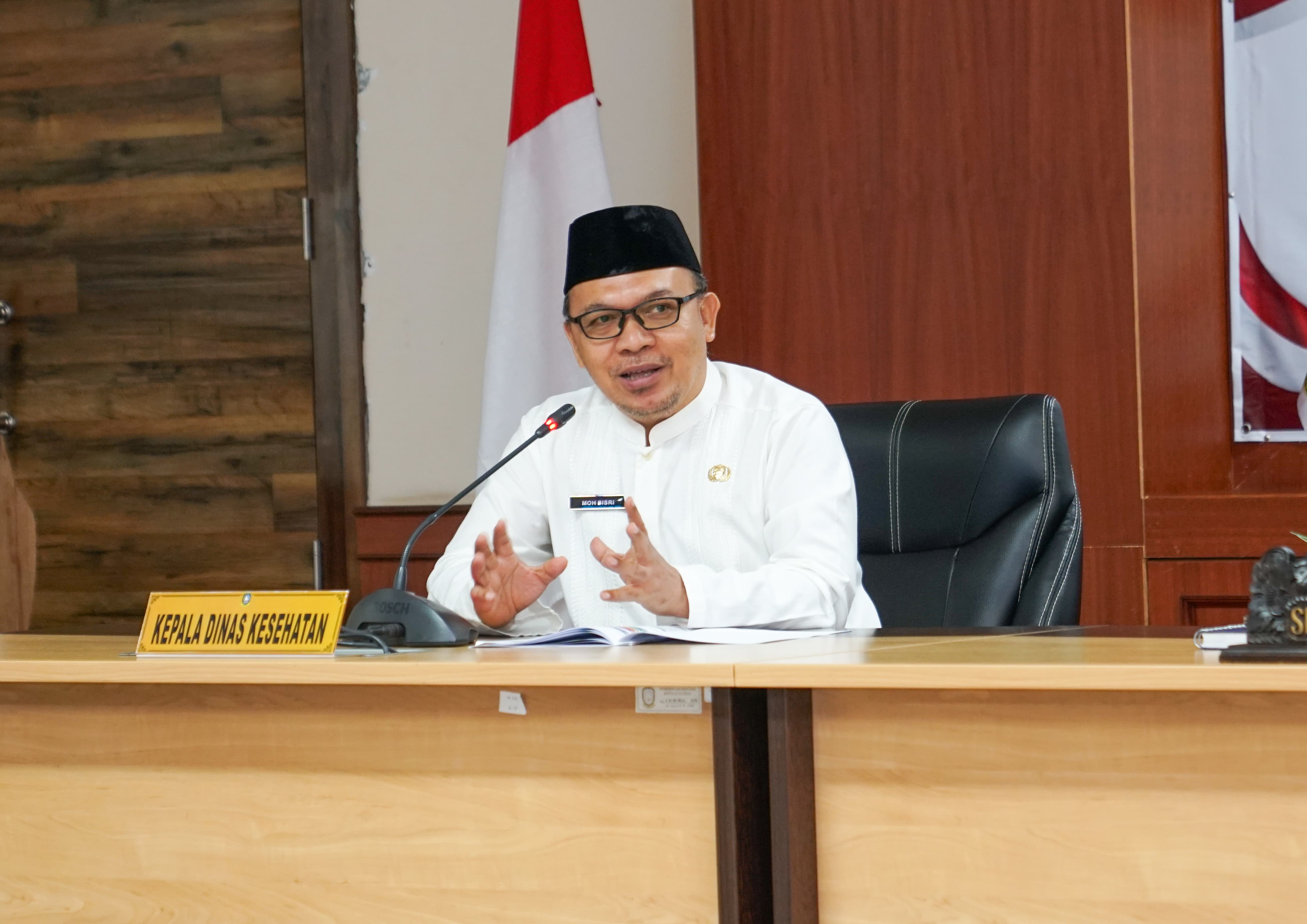Kadinkes Kepri Hadiri Forum Komunikasi terkait Implementasi Strategi Pencapaian Universal Health Coverage (UHC)