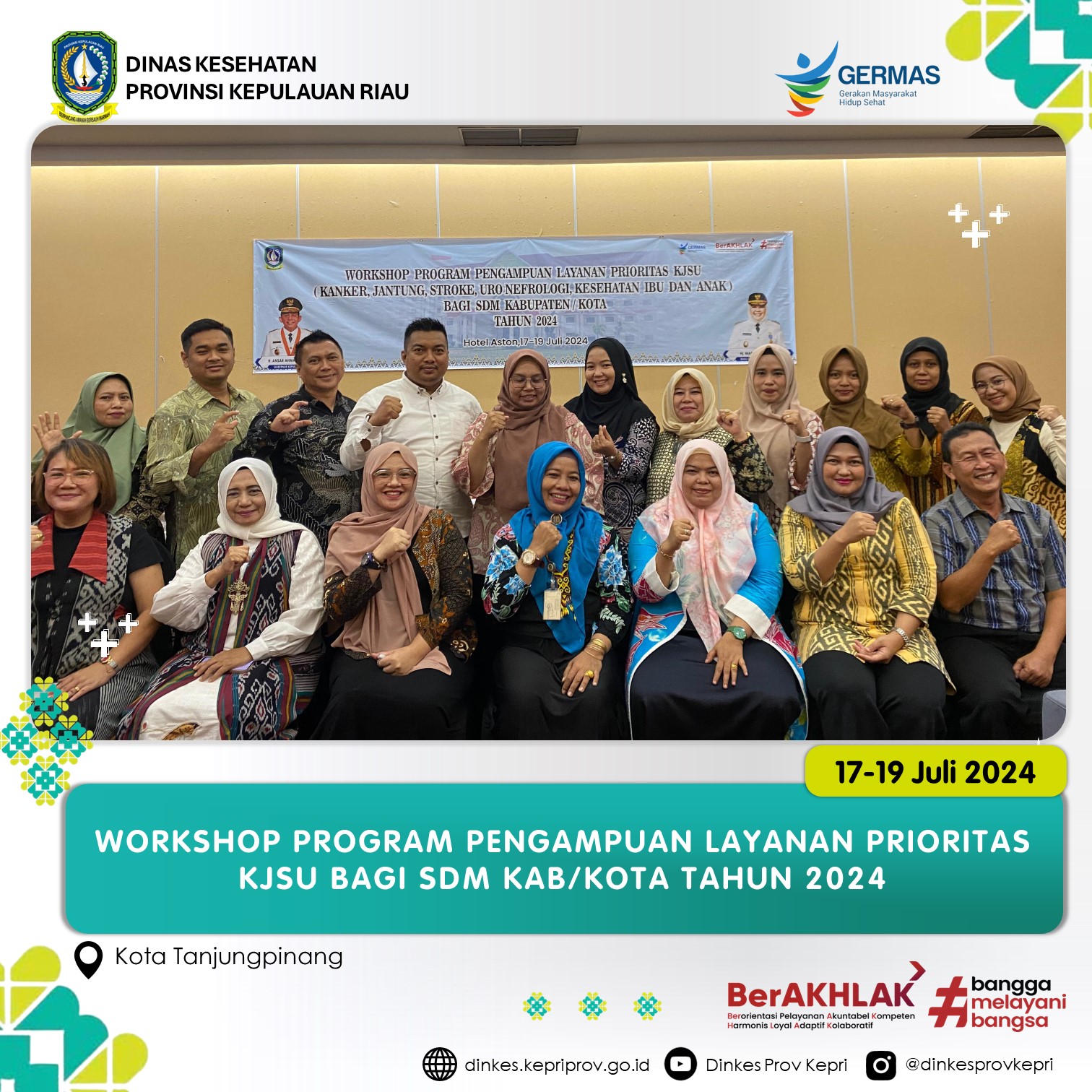 Workshop Program Pengampuan Layanan Prioritas Bagi SDM Kab/Kota