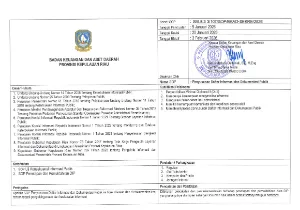 SOP Penyusunan Daftar informasi dan Dokumentasi Publik