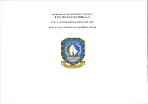 SOP Penanganan Keberatan Informasi