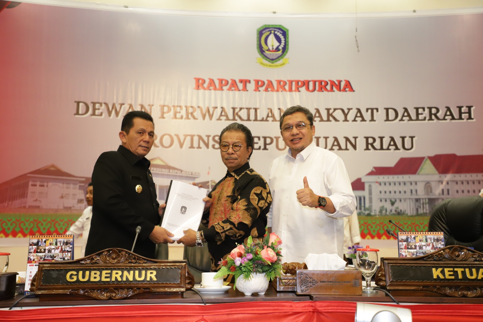 Gubernur Sampaikan Ranperda Tentang RUED Prov Kepri TA 2023-2050