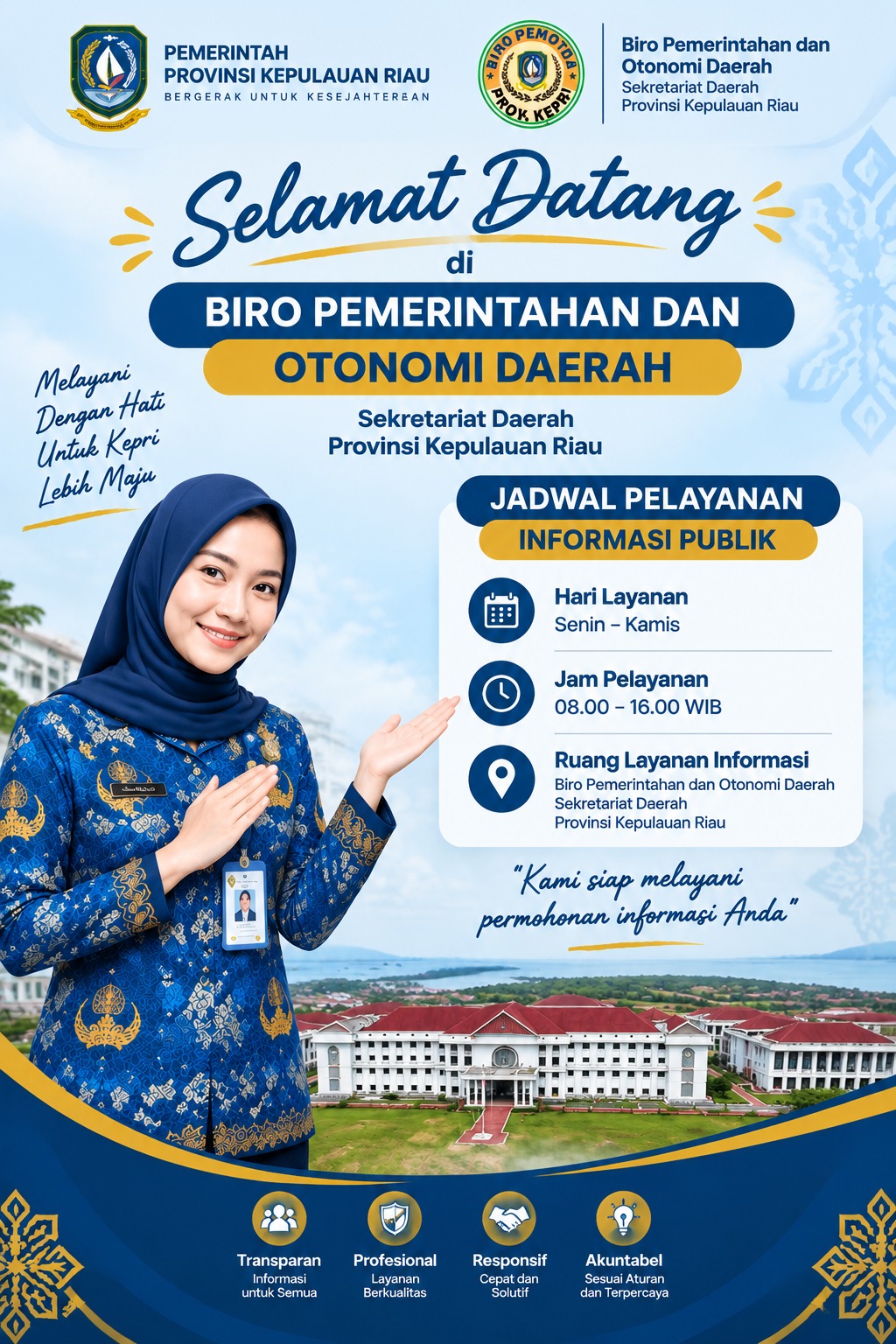 JADWAL LAYANAN PEMERINTAHAN