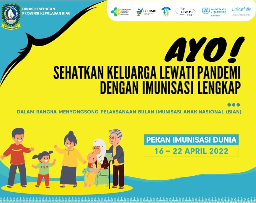 Sehatkan Keluarga, Lewati Pandemi dengan Imunisasi Lengkap