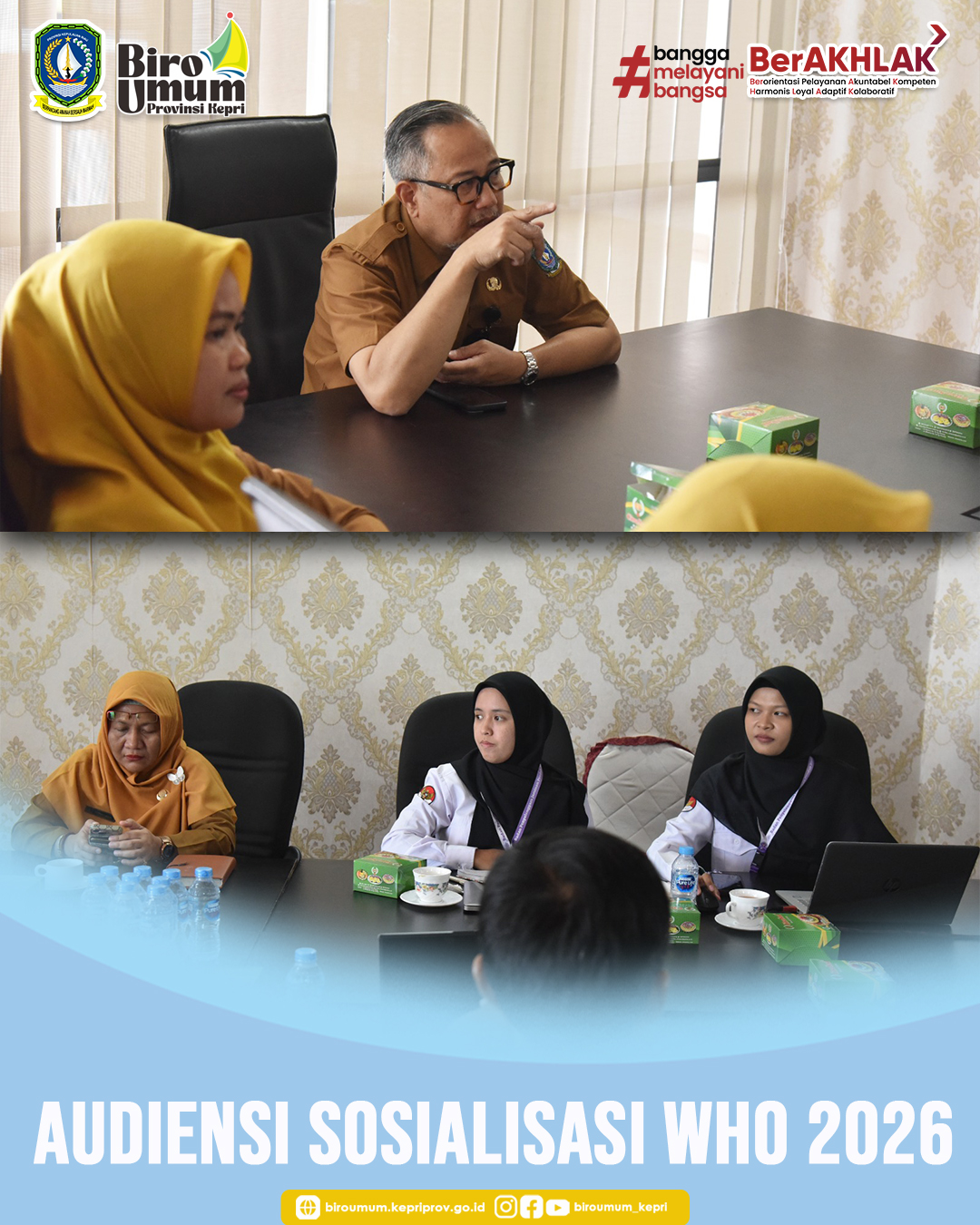 Audiensi Sosialisasi WHO 2026