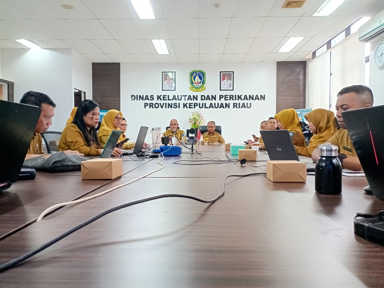 DKP KEPRI  MELAKSANAKAN CORPORATE UNIVERSITY, WUJUDKAN BUDAYA BELAJAR ASN BERBASIS KINERJA