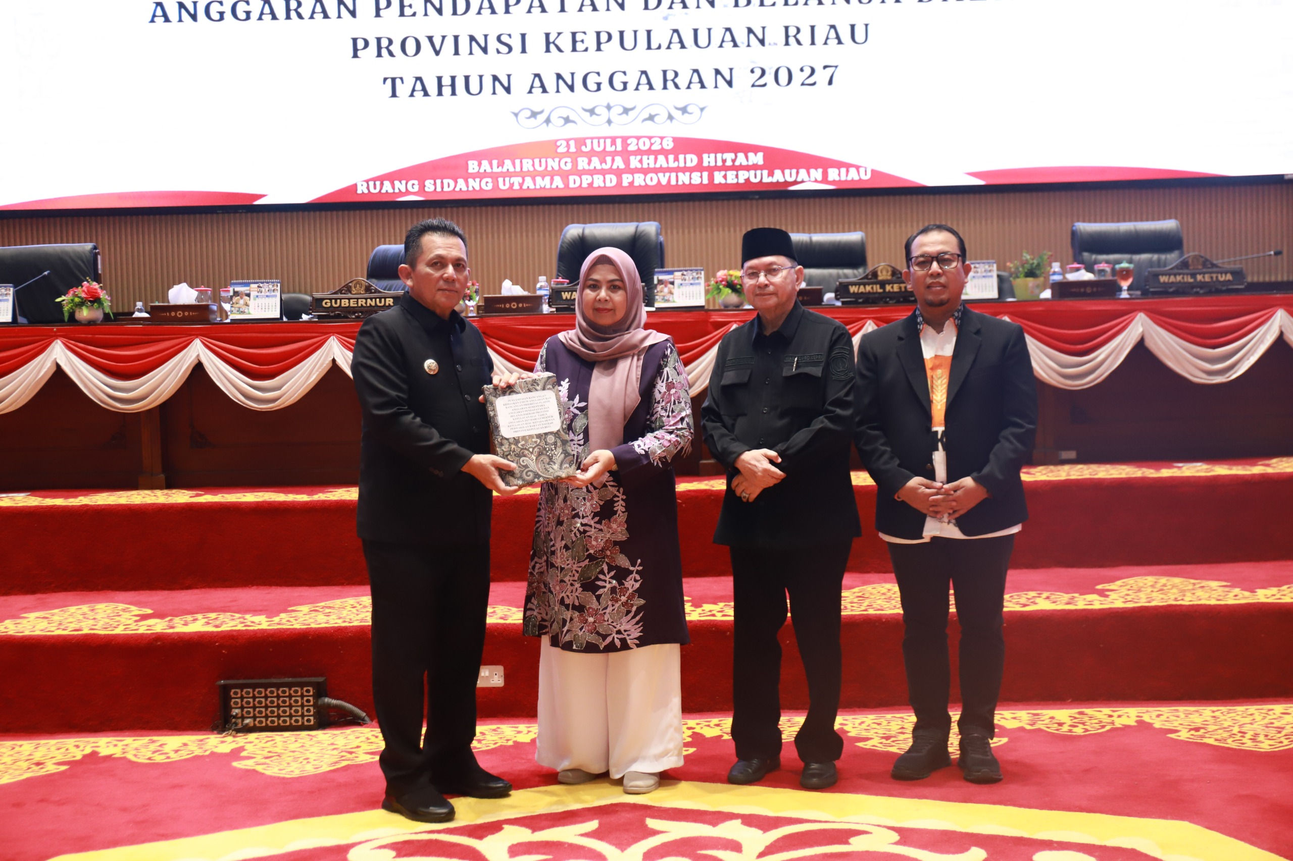 DPRD Kepri Mulai Pembahasan APBD 2027, Gubernur Paparkan Arah Pembangunan Daerah