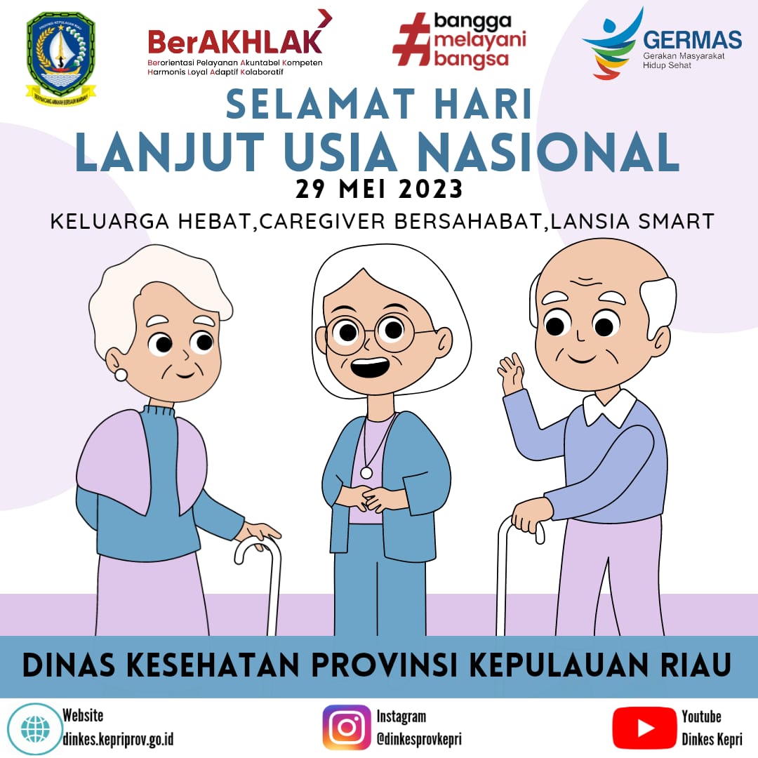 Melalui Peringatan Hari Lanjut Usia Nasional Ke-27 Menuju Lansia SMART (Sehat, Mandiri, Aktif, Dan Produktif)