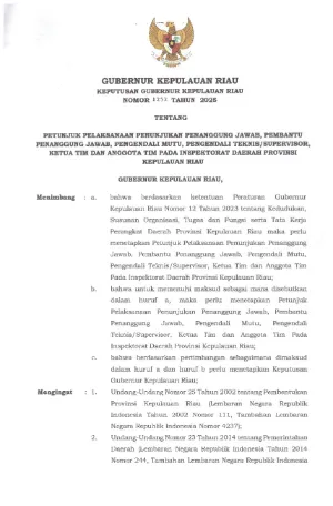 PETUNJUK PELAKSANAAN
