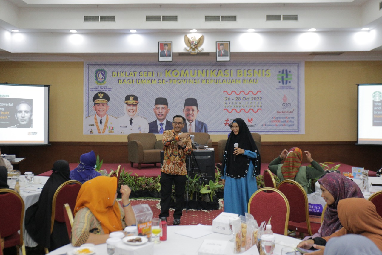 Wahyu Wahyudin Optimistis Produk UMKM Kepri Tembus Pasar Internasional