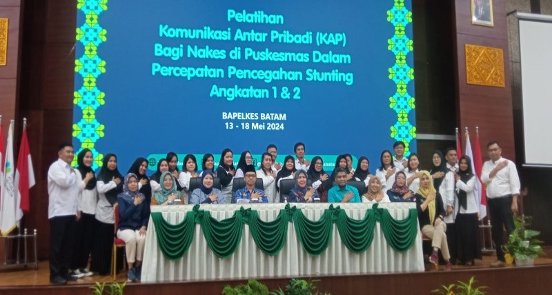 Pelatihan Komunikasi Antar Pribadi (KAP) Bagi Nakes di Puskesmas Dalam Percepatan Penurunan Stunting
