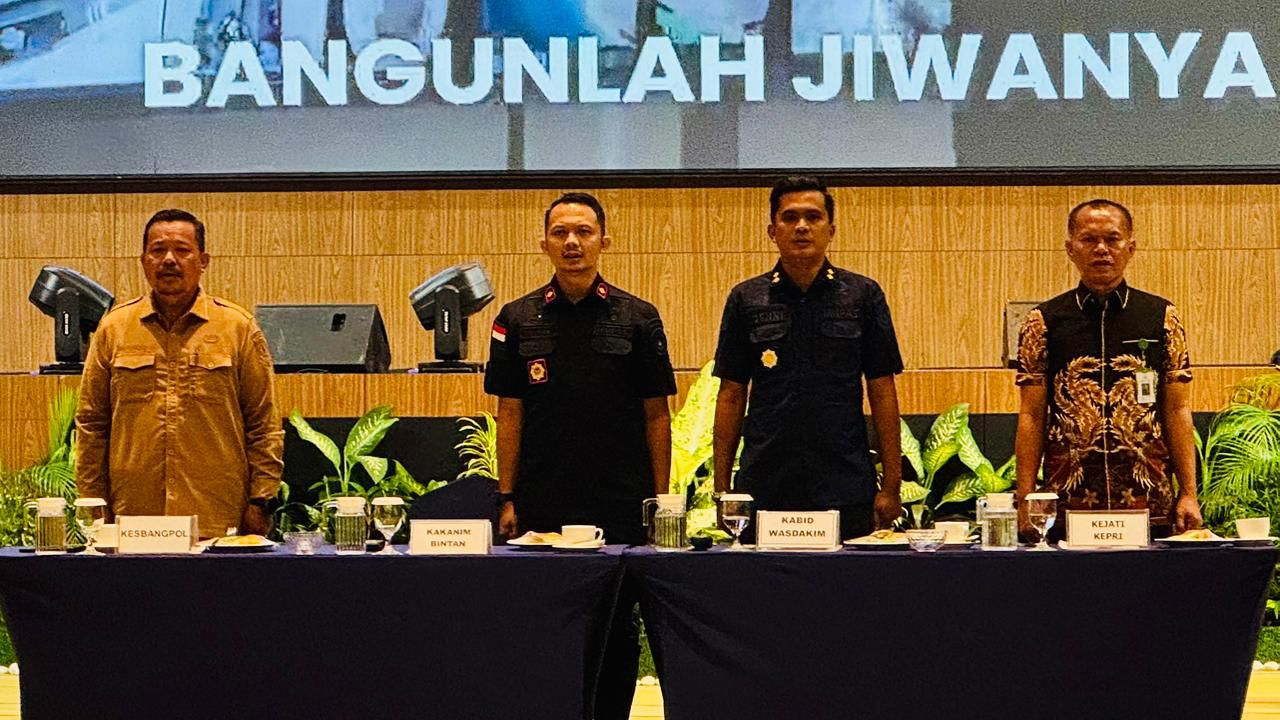 Rakor TIMPORA Perkuat Komunikasi, Sinergi, dan Kerja Sama Antar instansi di Kepulauan Riau