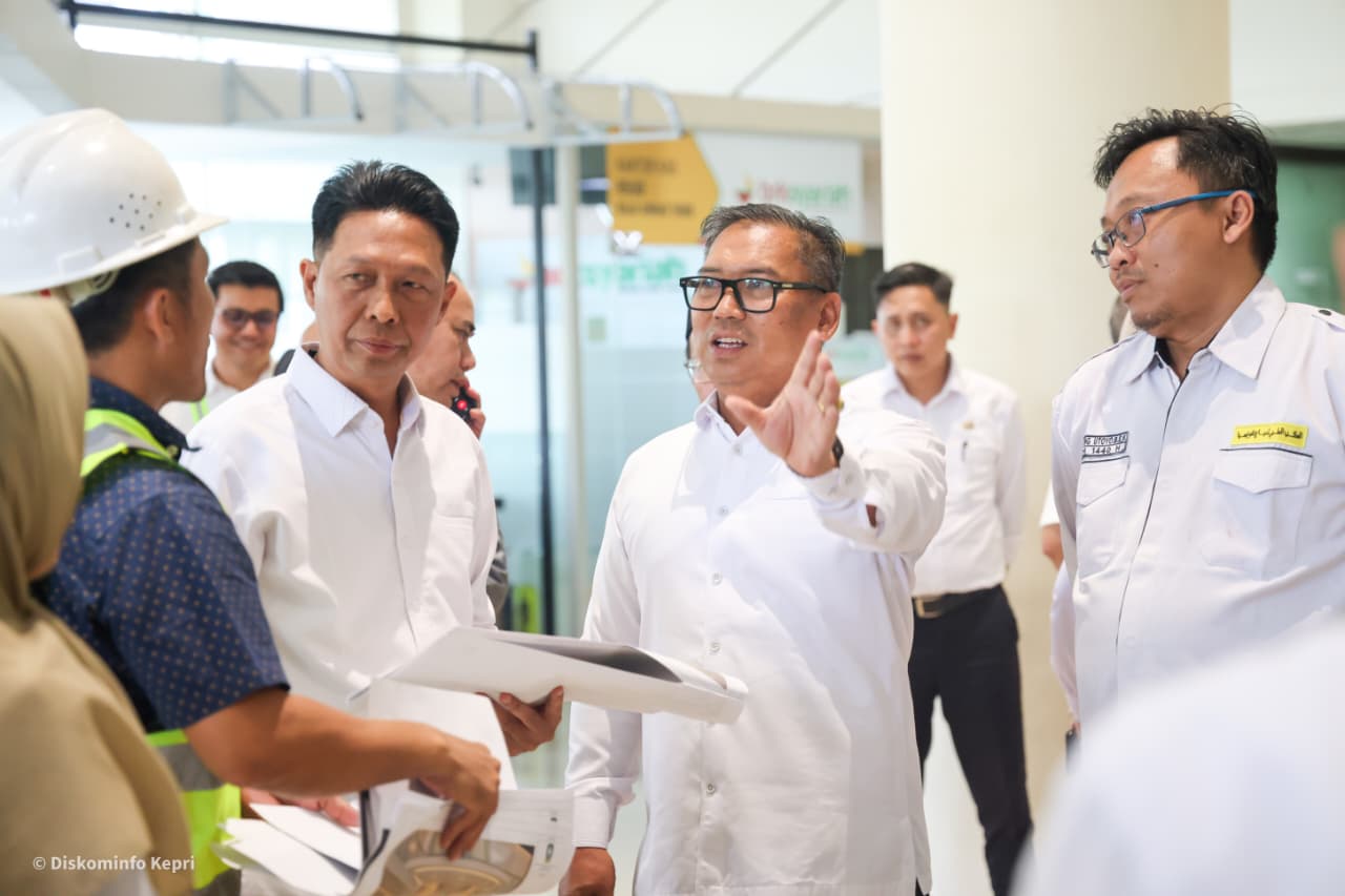 Wagub Nyanyang Tinjau Perbaikan RSUD Raja Ahmad Tabib, Pastikan Kualitas Sesuai Standar Kemenkes