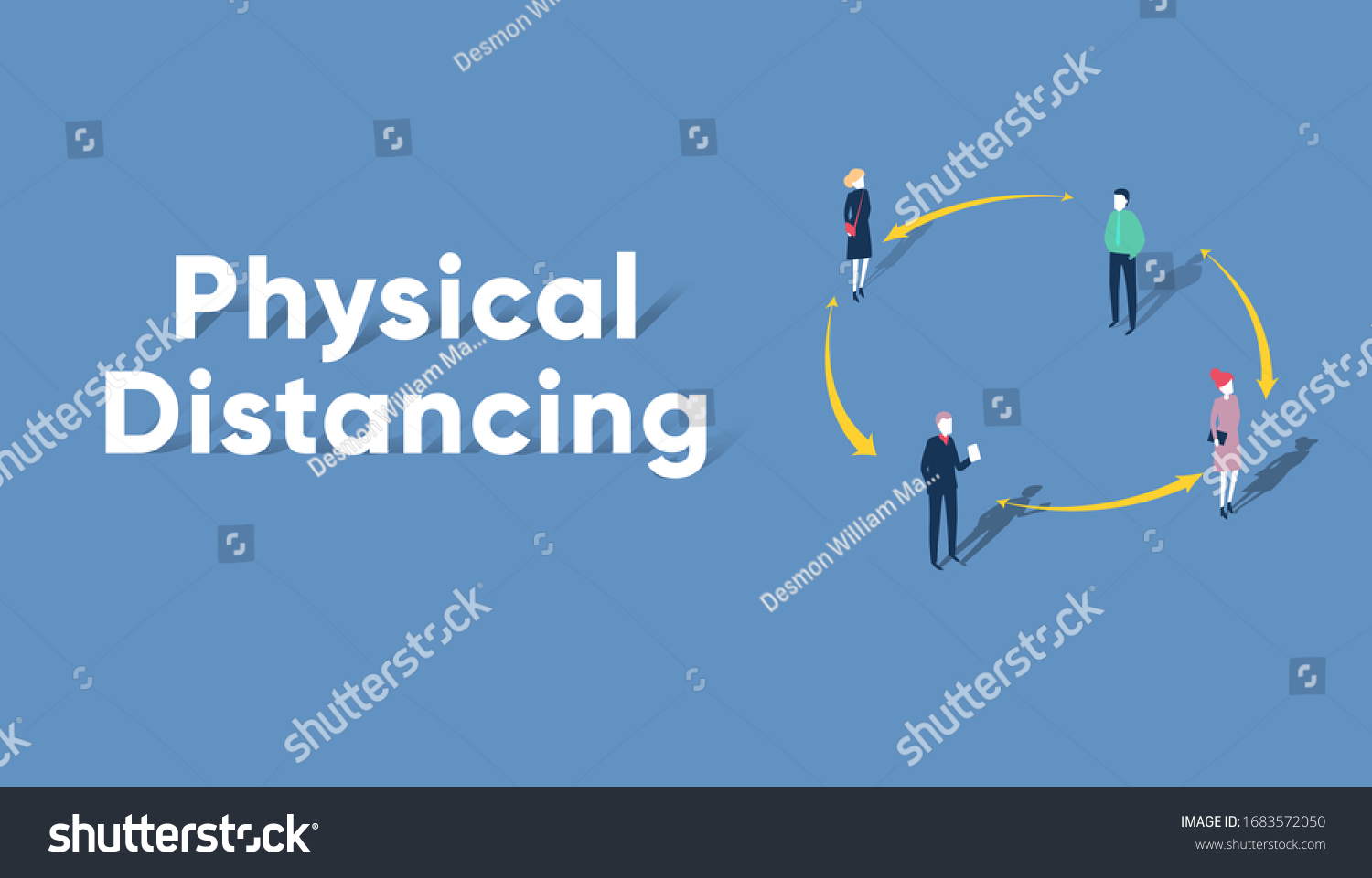 Jaga jarak fisik / physical distancing itu penting