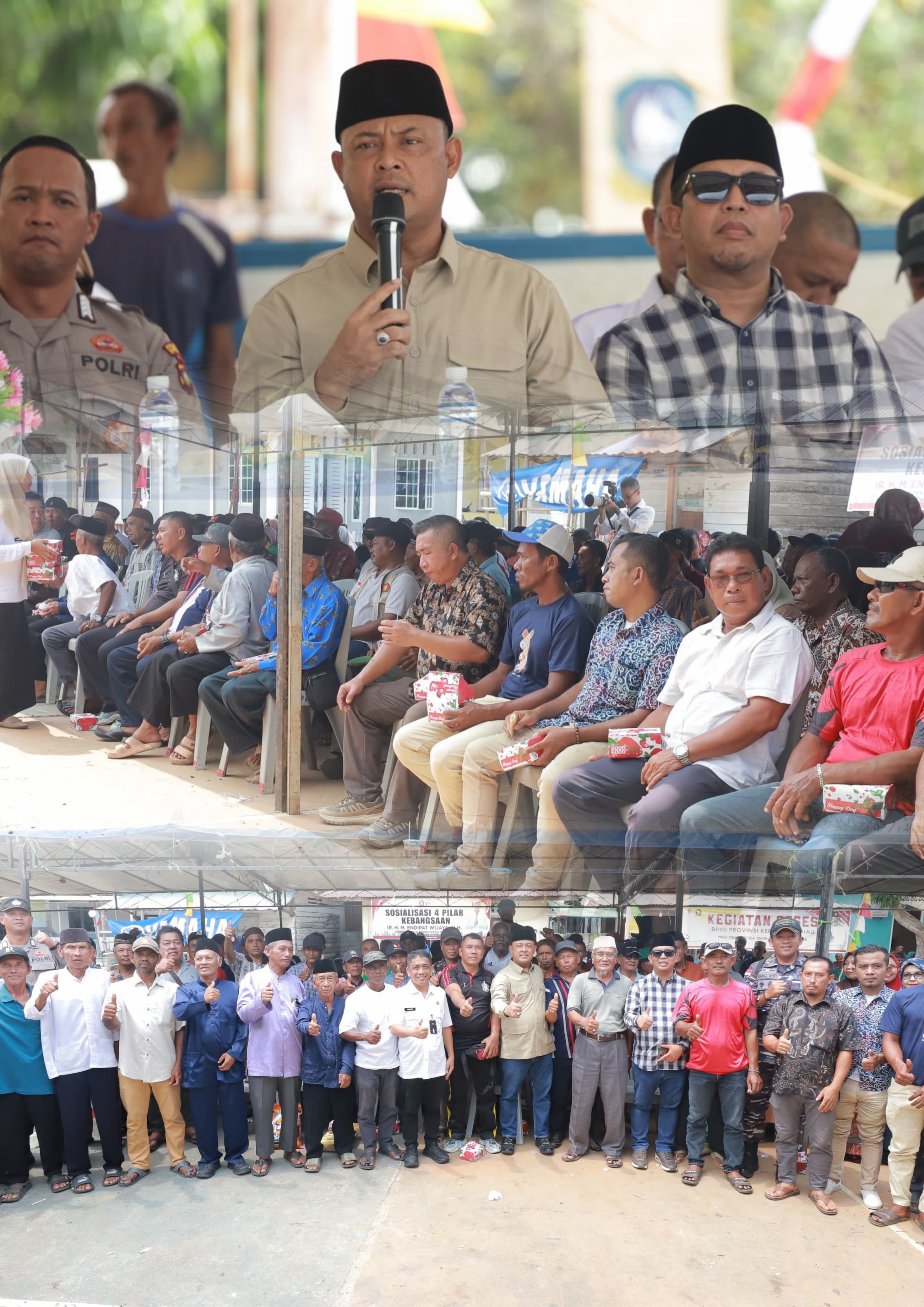 Iman Sutiawan Serap Aspirasi Warga Pulau Terong, Infrastruktur hingga Bantuan Nelayan Jadi Sorotan