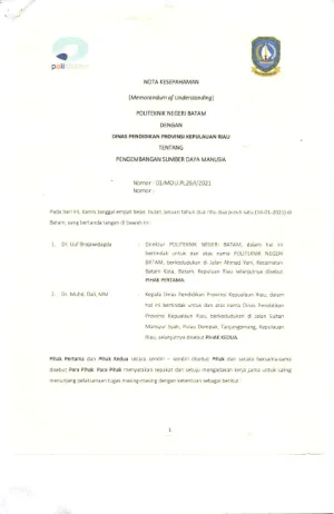 MOU POLITEKNIK BATAM20260605