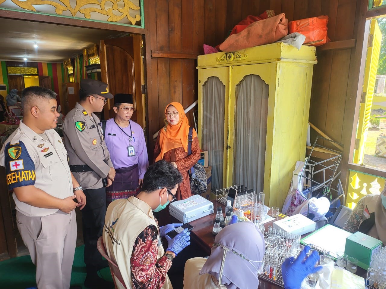 Jelang Kedatangan Wakapolri Ke Kepri, Dinkes Cek Kesiapan Mini ICU dan Food Security