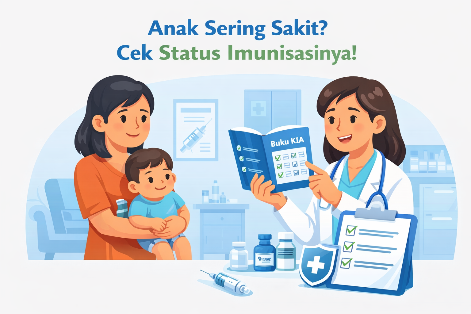 Anak Sering Sakit? Cek Status Imunisasinya!