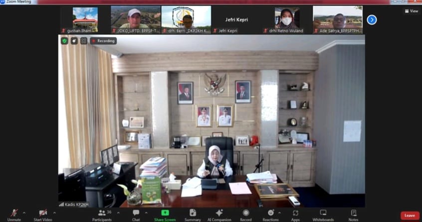 Perkuat Sinergi Pejabat Otoritas Veteriner, DKP2KH Kepri Gelar Rapat Koordinasi