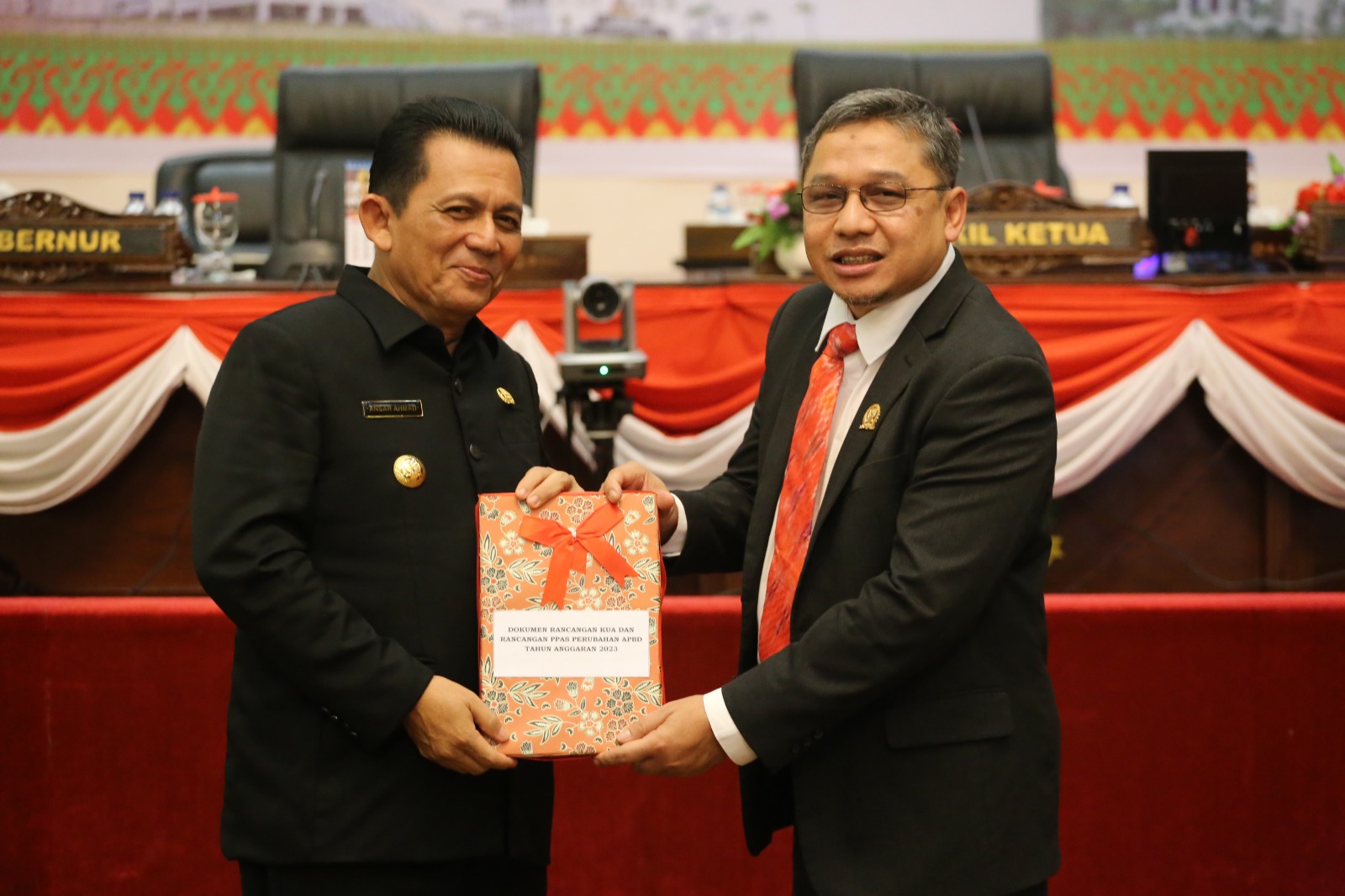 Paripurna Penyampaian Rancangan KUA PPAS APBD 2024 dan APBD-P 2023