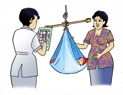 Yuk... Pastikan Bayi Anda Tumbuh Sehat Dengan Rutin Timbang di Posyandu
