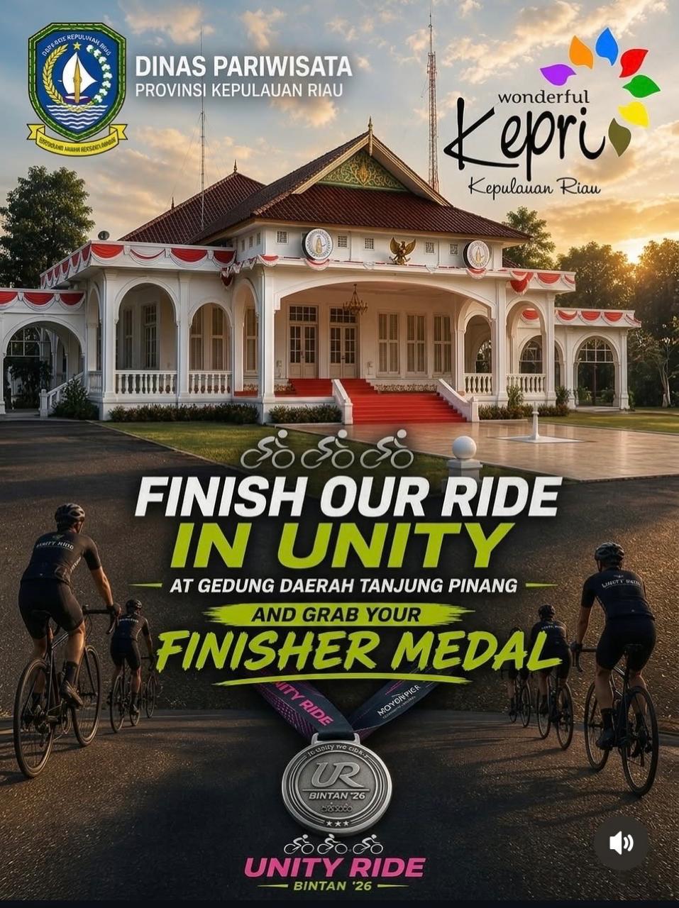Unity Ride Bintan ’26, Sport Tourism Kepri Satukan Komunitas dan Pariwisata