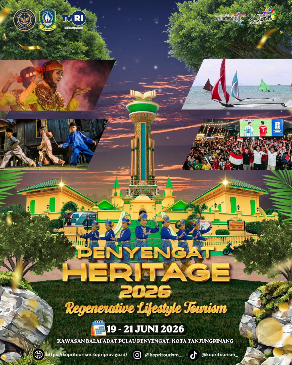 Penyengat Heritage 2026 Hadirkan Wisata Budaya, Sport Tourism, hingga Lifestyle Tourism dalam Satu Perayaan Besar