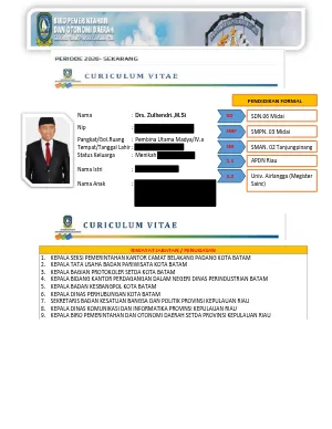 Biro Pemerintah dan Otonomi Daerah