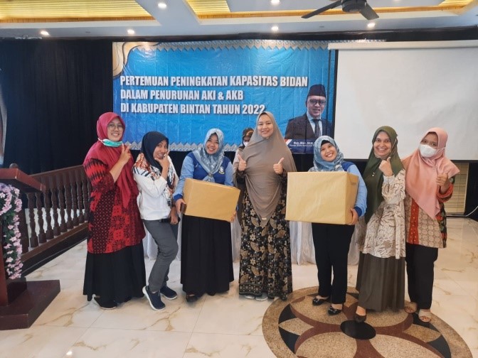 Peningkatan Kapasitas Bidan Tahap II Dalam Penurunan AKI dan AKB Di Kabupaten Bintan Tahun 2022