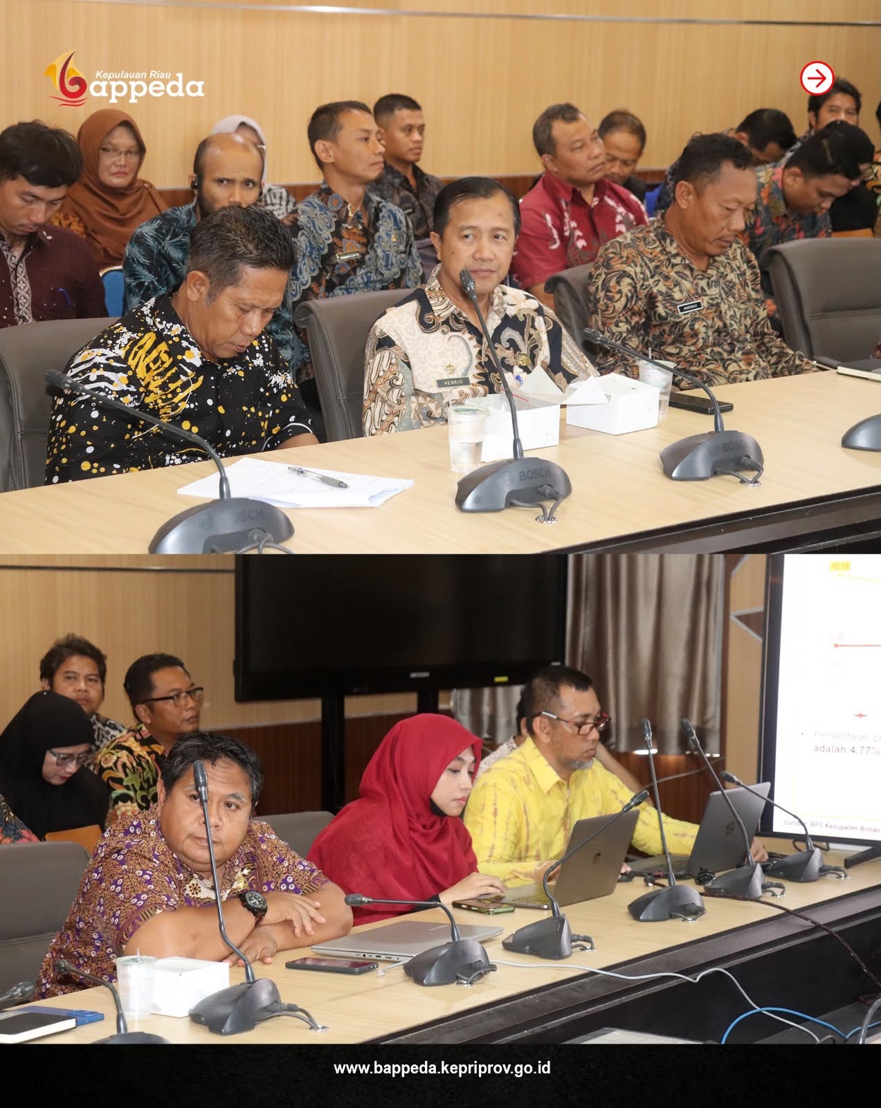 Reviu RPKD Bintan dan Tanjungpinang, Bappeda Kepri Tekankan Integrasi Program Lintas Sektor