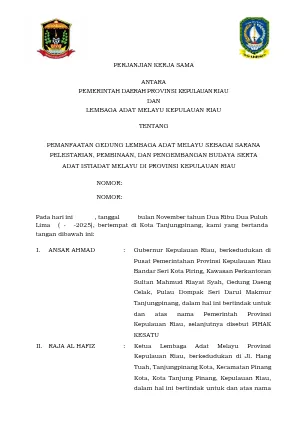 PKS PROV KEPRI DAN LAM
