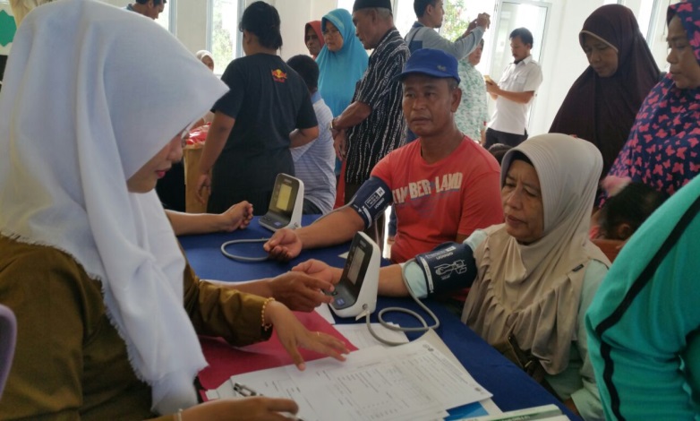 Sukseskan Bulan Pengukuran Tekanan Darah Provinsi Kepri Tahun 2018