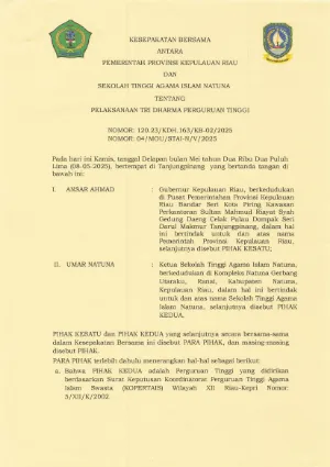 KESBER STAI NATUNA