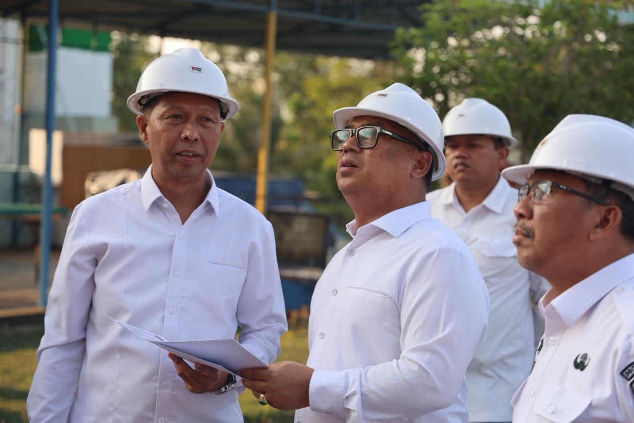 Tinjau Renovasi Masjid Raya Nur Ilahi, Wagub Nyanyang Tekankan Kualitas Pekerjaan