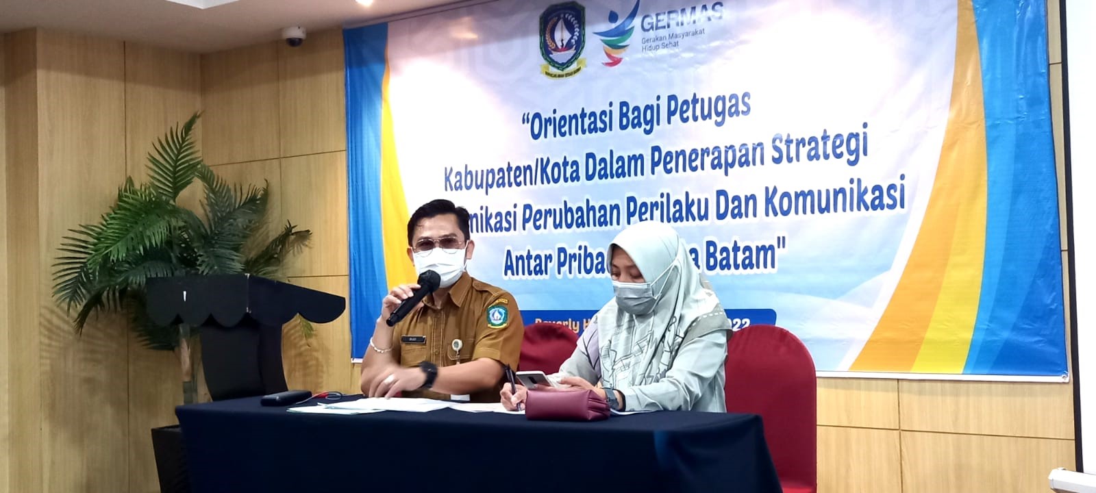 Orientasi Bagi Petugas Kab/Kota dalam Penerapan Strategi Komunikasi Perubahan Perilaku dan Komunikasi Antar Pribadi