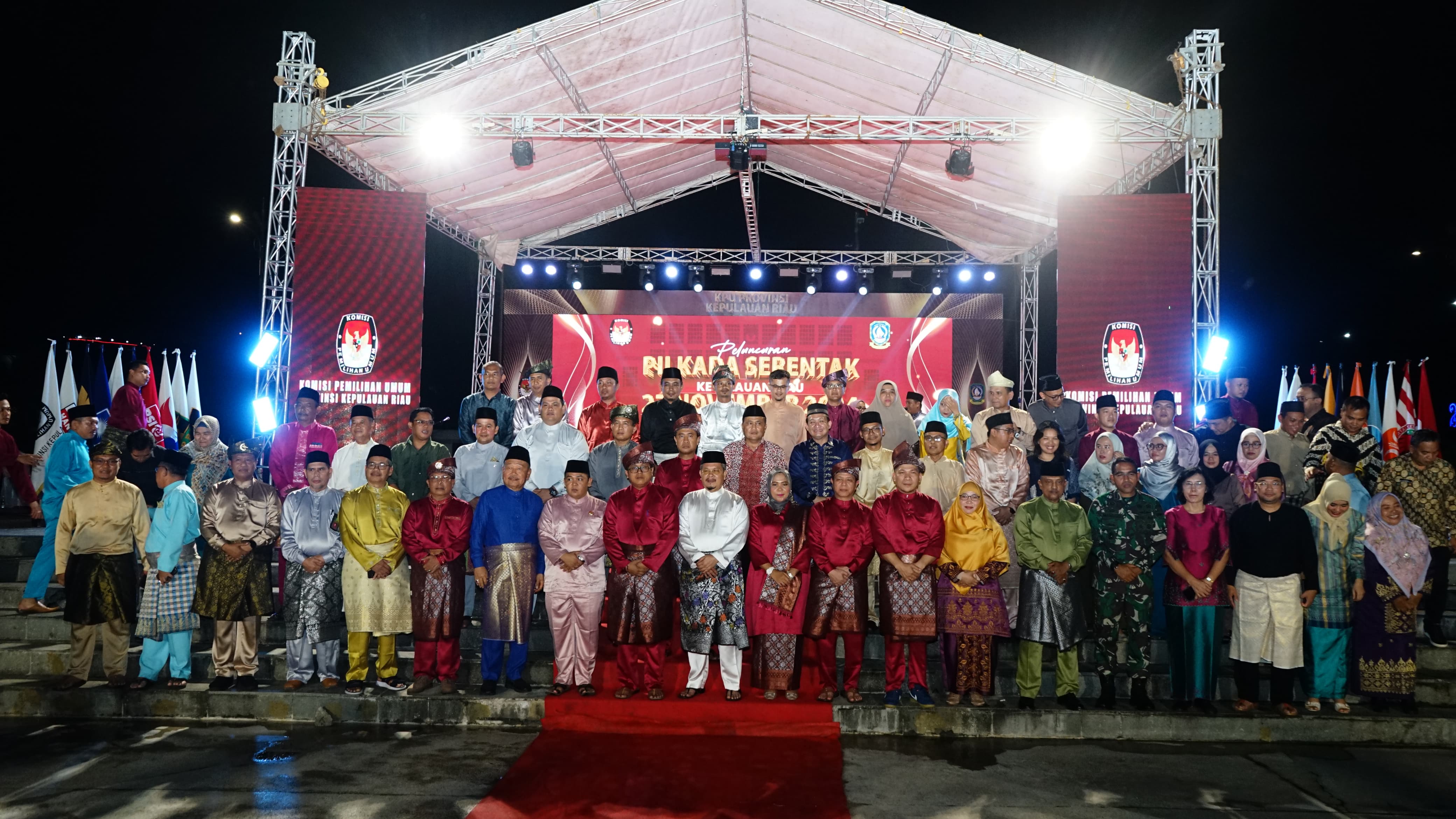 Ketua Komisi I hadiri Launching Pemilihan Kepala Daerah Prov Kepri Tahun 2024
