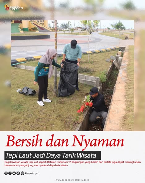 Bersih dan Nyaman, Tepi Laut Jadi Daya Tarik Wisata