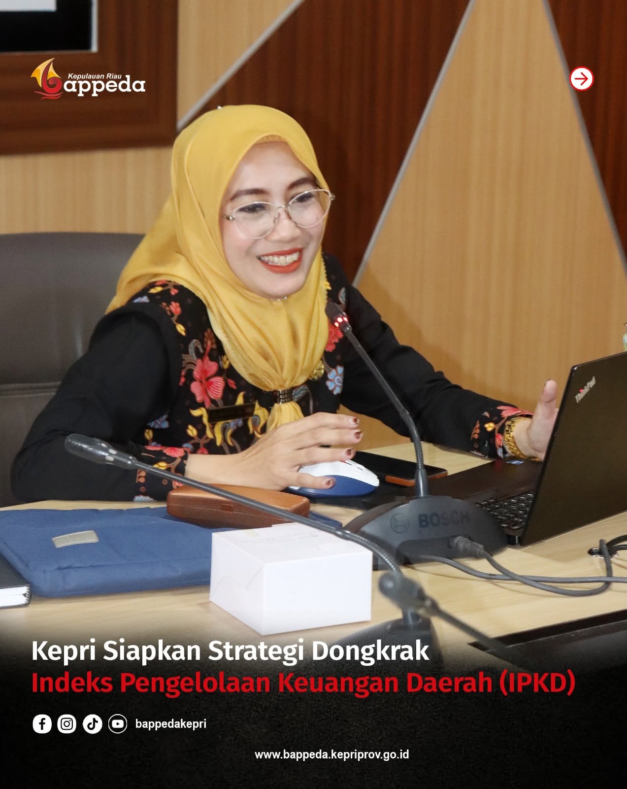 Kepri Siapkan Strategi Dongkrak Indeks Pengelolaan Keuangan Daerah