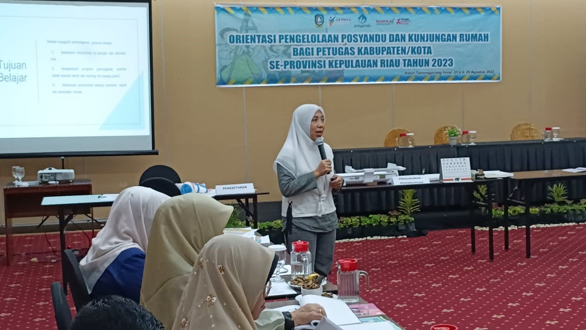 Orientasi Pengelolaan Posyandu Dan Kunjungan Rumah Bagi Petugas Kab/Kota Tahun 2023