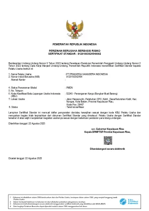 SS PT PSI TERVERIFIKASI