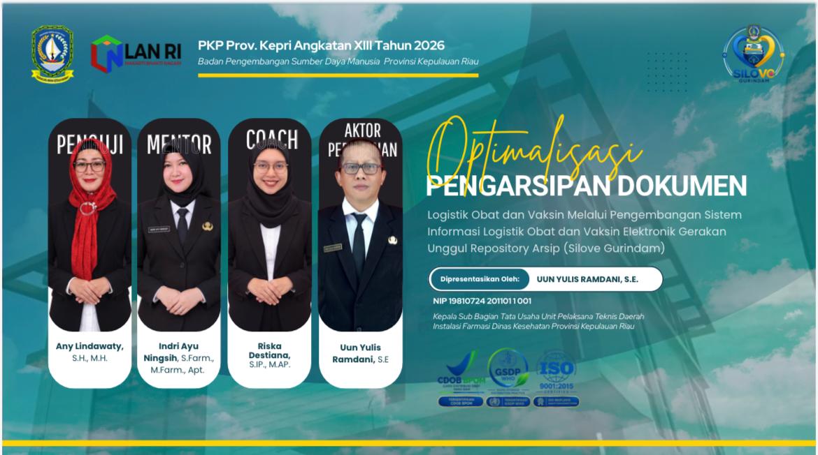 UUN YULIS RAMDANI, S.E. PRESENTASIKAN AKSI PERUBAHAN “SILOVE GURINDAM” PADA SEMINAR PKP ANGKATAN XIII PROVINSI KEPRI